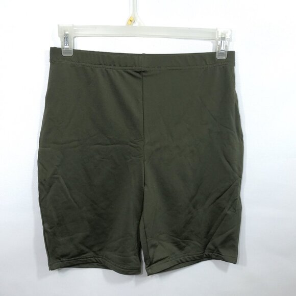 XL Bodycon Shorts 2 Piece Set Green - Picture 8 of 13